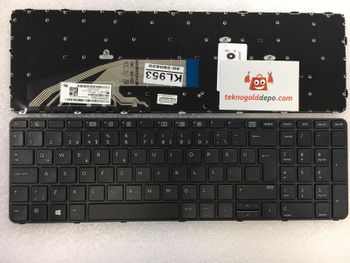Hp ProBook 450 G3 Türkçe Siyah Klavye