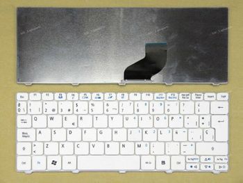 Acer Aspire one pav70 Beyaz Klavye