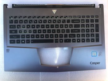 Casper Excalibur G750 Klavyeli Üst Kasa Orjinal 2.el