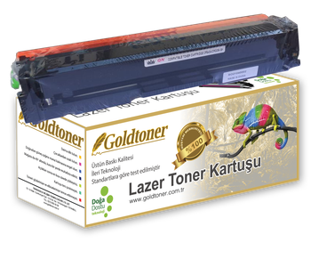 Gold Toner HP CF540A Toner (203A) / Canon CRG054 Toner
