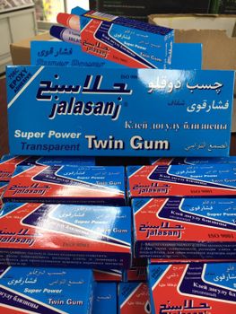 Jalasanj İran Çift Karışımlı İkiz Tüp Epoksi Çelik Yapıştırıcı (Şeffaf)