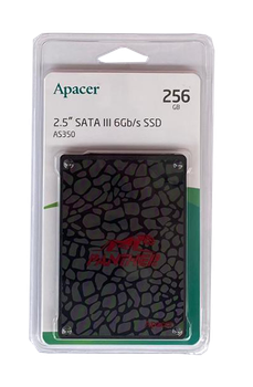 Apacer Panther AS350 256GB 560/540MB/s 2.5" SATA3 SSD Disk (AP256GAS350-1) 3 Yıl Garanti