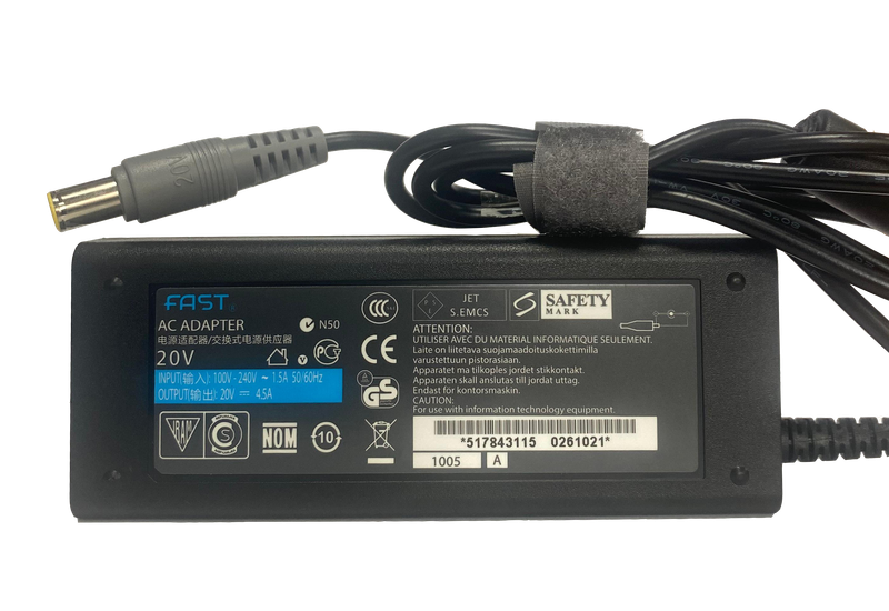 Lenovo 20V 4.5A 90W İğne Pinli Laptop Adaptörü (7.9mm*5.5mm)