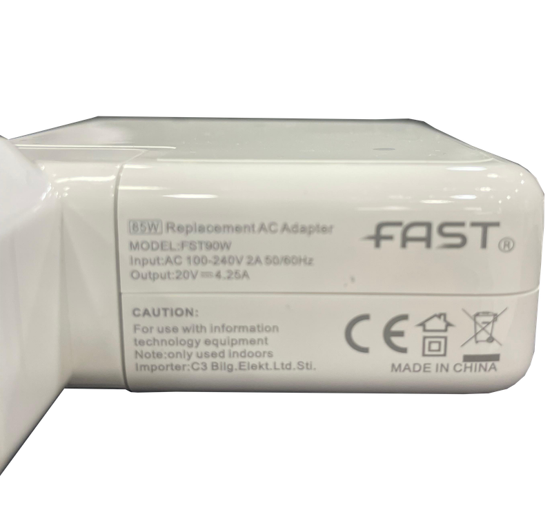 MacBook Pro Uyumlu 85W MagSafe 2 Şarj Aleti Adaptörü 20V 4.25A (A1398 / A1424) - CMADP163
