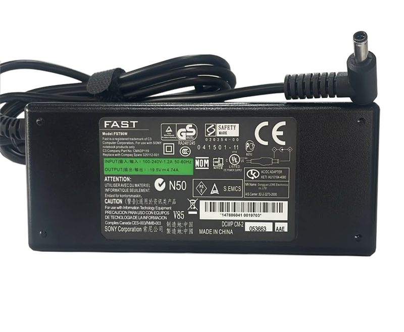 Asus 19V 4.74A 90W Laptop Adaptörü Pinli Uç 4.5x3.0mm