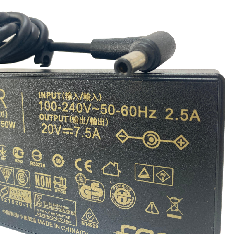 Asus 20V 7.5A 150W Pinli Uç Laptop Adaptörü - (6.0mm*3.7mm)