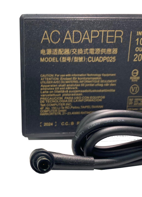 Asus 20V 12A 240W Pinli Uç Laptop Adaptörü - ( 6.0mm*3.7mm )