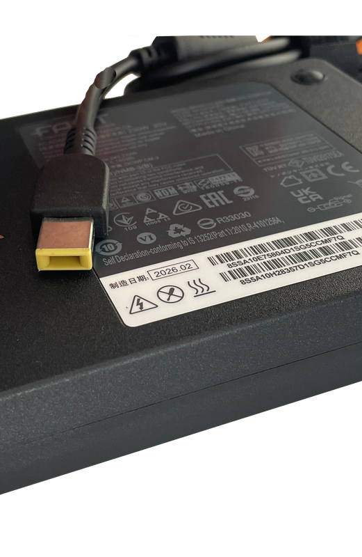 Fast Lenovo 20V 11.5A 230W Sarı USB Tip Dikdörtgen Uç Uyumlu Laptop Adaptör Şarj Aleti