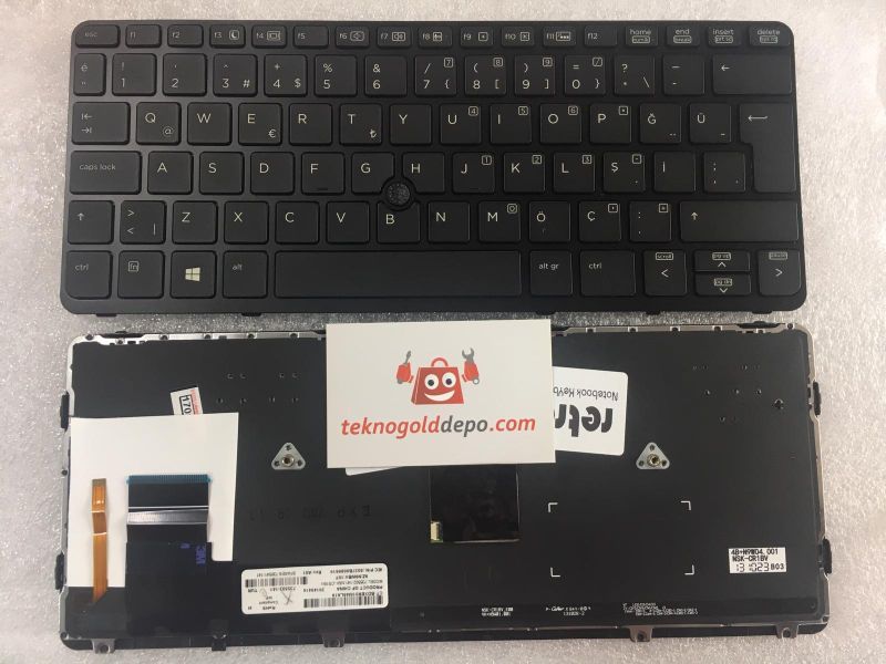 Hp EliteBook 720 G1 Türkçe Siyah