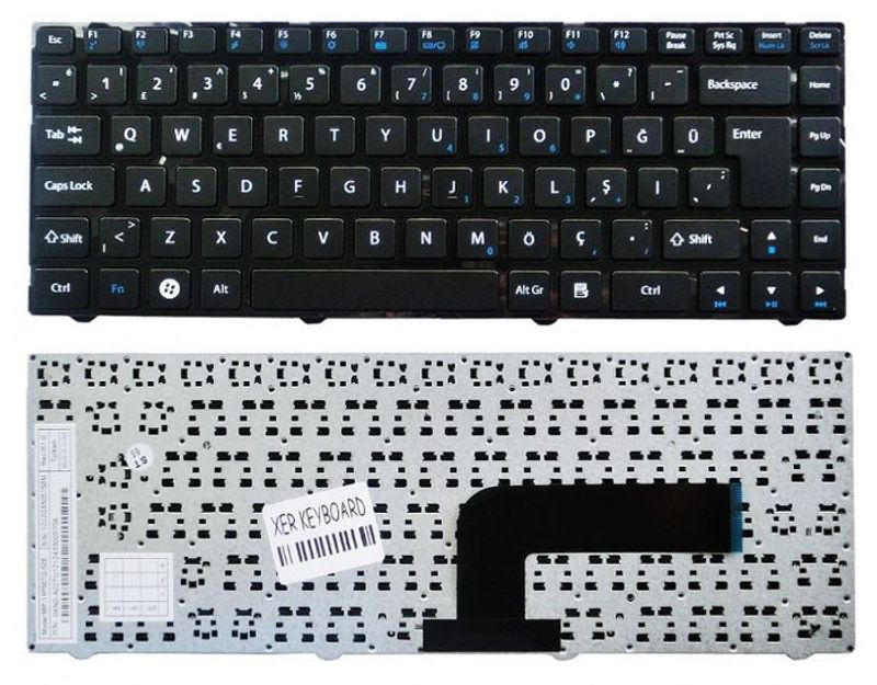 Casper B14Y, A24 Türkçe Siyah Klavye (OEM)