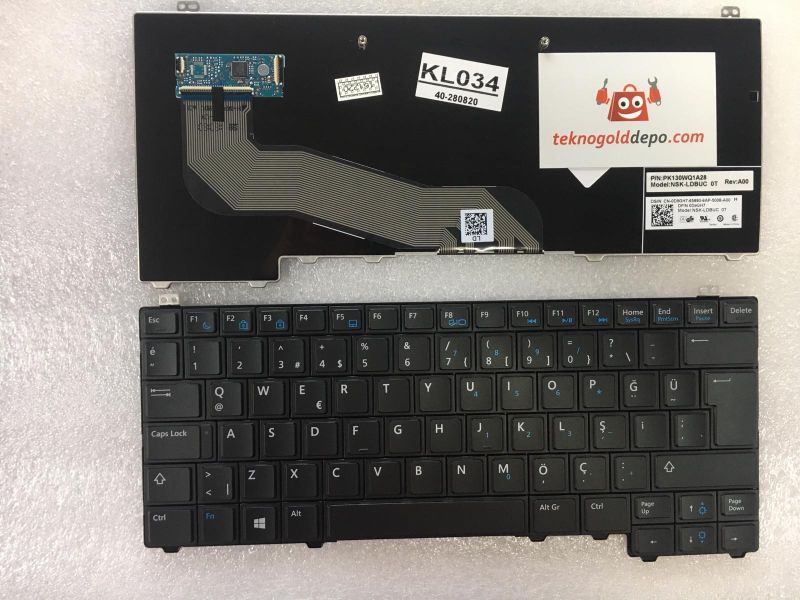Dell E5440 Türkçe Klavye.(Oem)