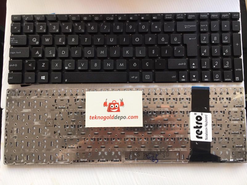 Asus N550j Notebook Siyah Türkçe Klavye