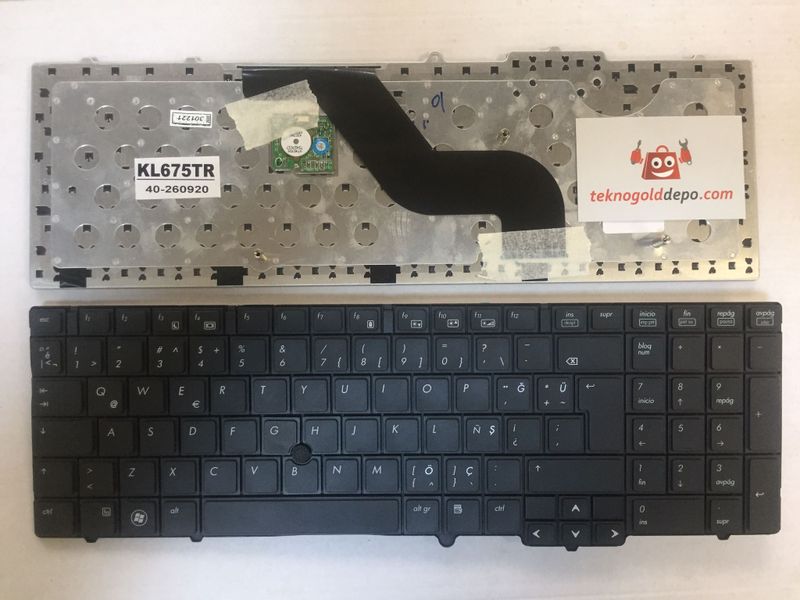 Hp Compaq 8540p Türkçe Klavye (Pointing Stick VAR)
