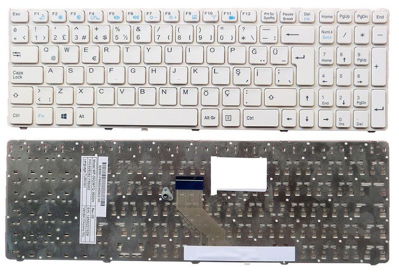 Casper MT50 Beyaz Klavye (OEM)