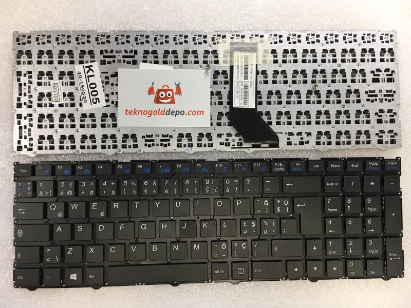 Clevo N250JU Türkçe Klavye (OEM)