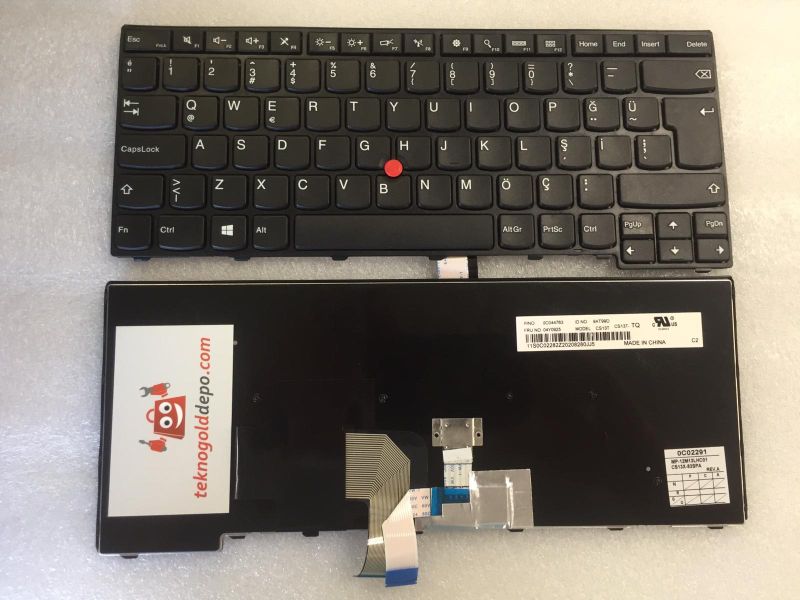 Lenovo Thinkpad T460 Türkçe Klavye (OEM) 