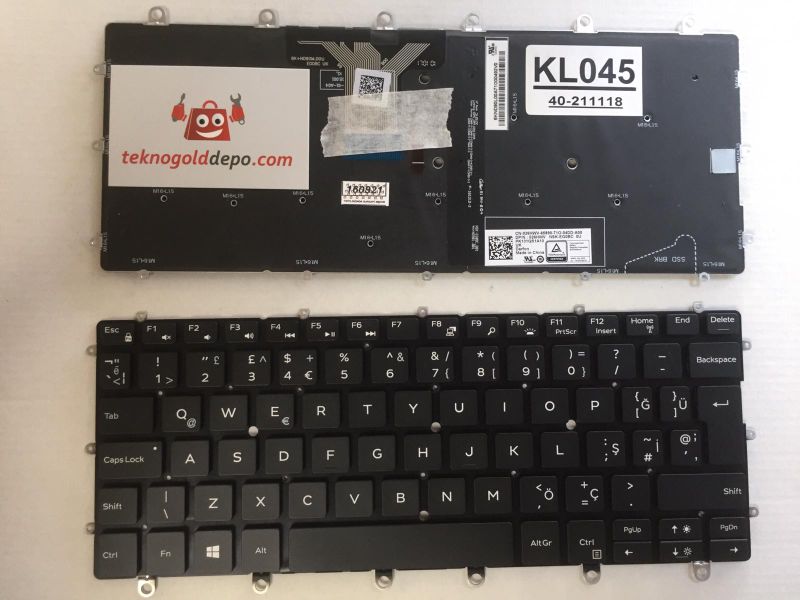 Dell XPS P71G IŞIKLI KLAVYE (OEM)