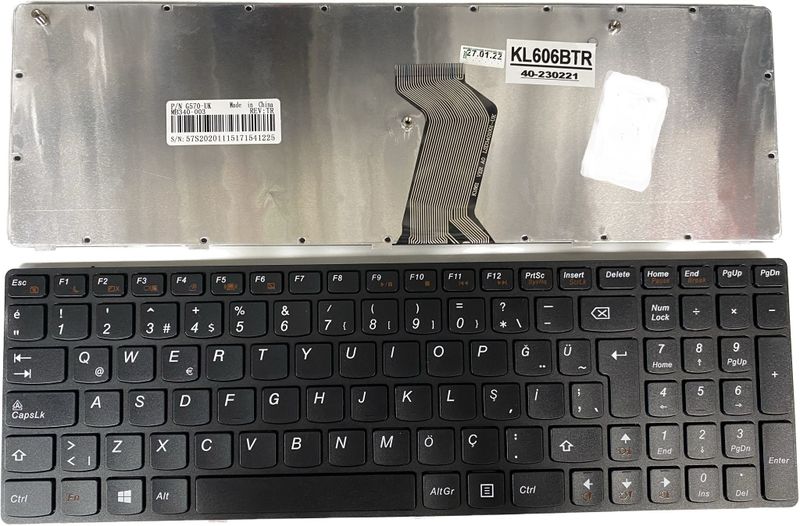 Lenovo G570 Notebook Klavyesi (OEM)