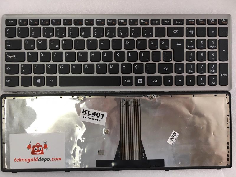 Lenovo IdeaPad Z510 Gri Klavye (OEM)