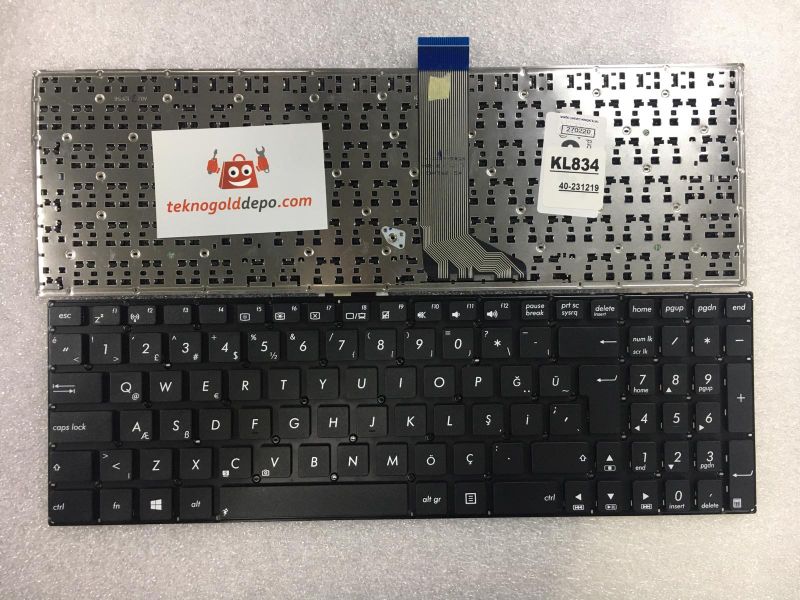 Asus X502C Türkçe Klavye