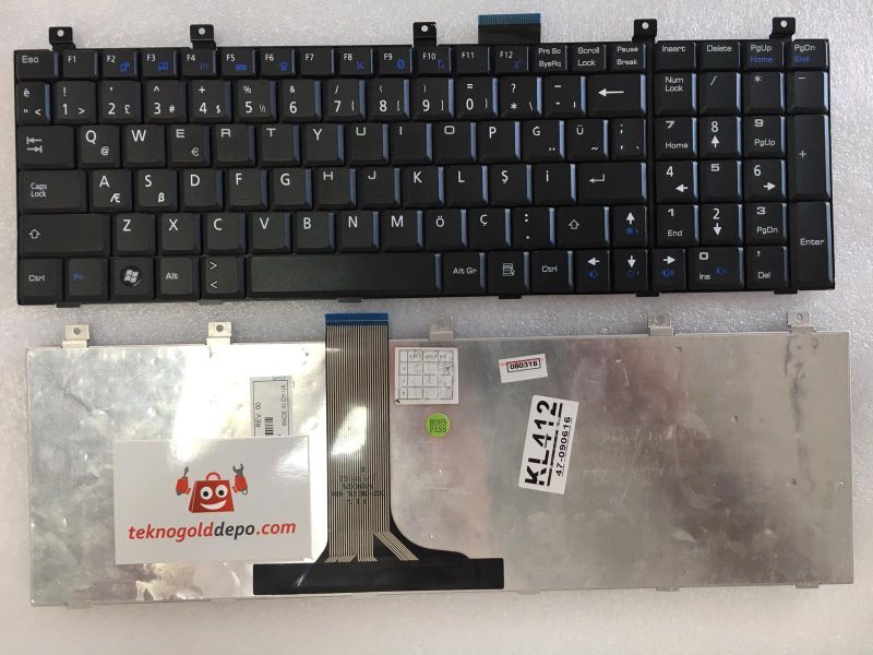 MSI MS-1632 Siyah Klavye