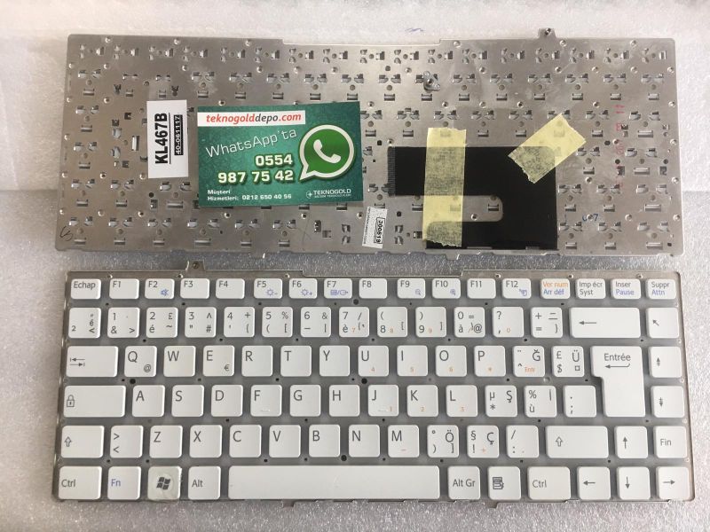 Sony Vaio VGN-FW Notebook Klavyesi (OEM)