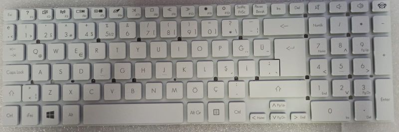Acer Aspire 5755 Beyaz Klavye (OEM)