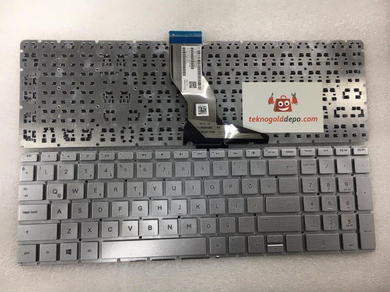 Hp 15-cc Sılver Türkçe Klavye