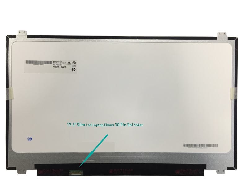 17.3" IPS FullHD Laptop Ekranı - N173HCE-E31 REV.C1, lp173wf4 sp f1