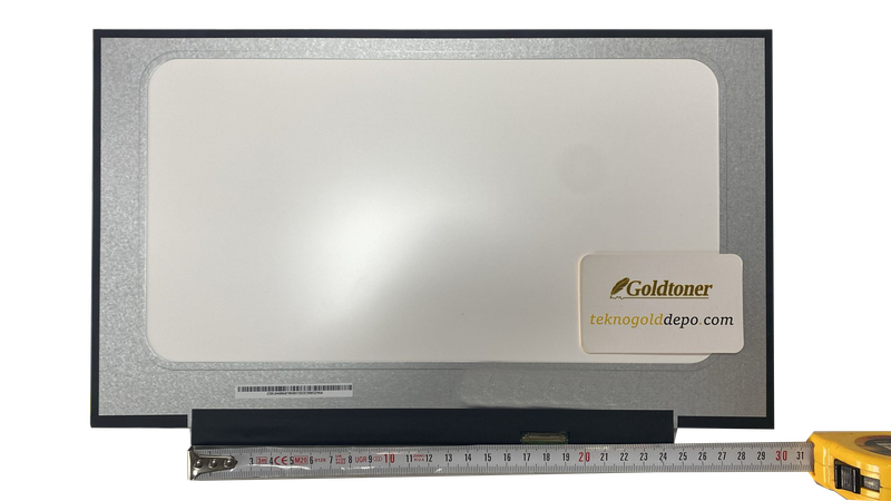 15.6 Kenarsız Slim Led Laptop Ekranı - Dar Kasa FullHD IPS - Kart Uzunluğu 245mm