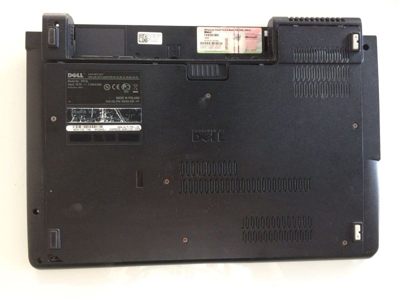 Dell Studio 1535 Alt Kasa 2.El