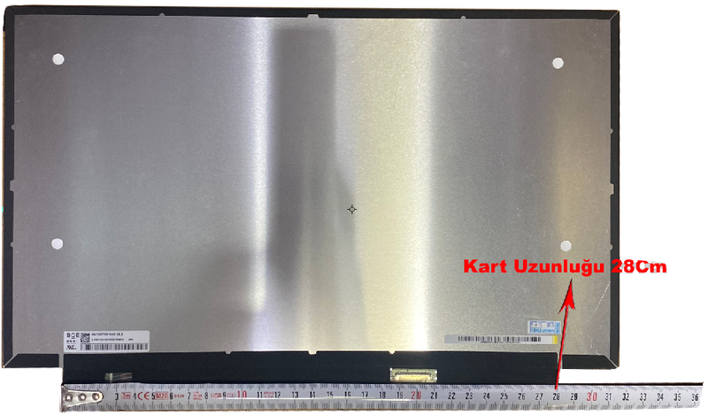 15.6 Kenarsız Slim Led Laptop Ekranı - Dar Kasa FullHD IPS - nv156fhm-n48