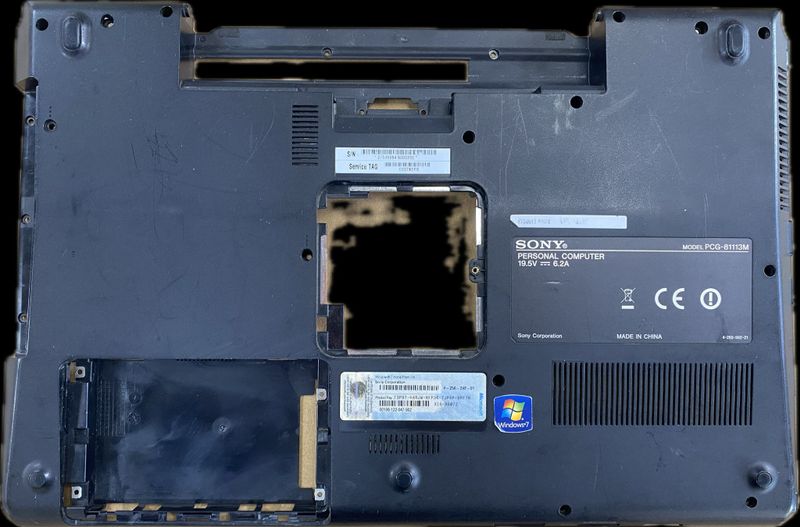 Sony Vaio Pcg-81113m Alt Kasa 2.EL