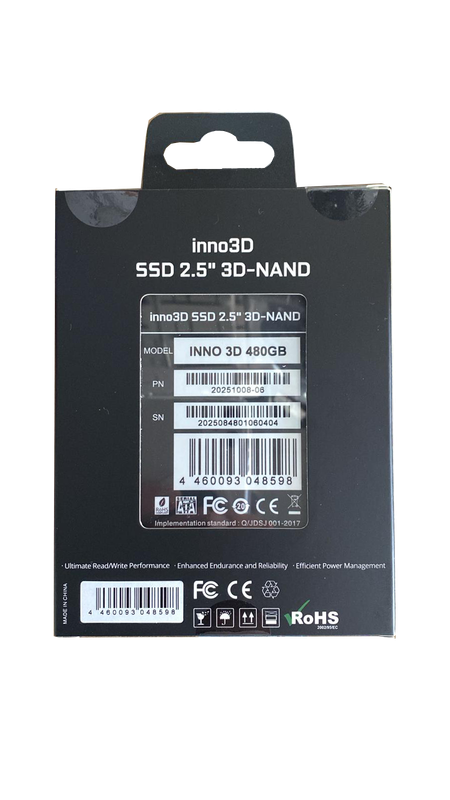Inno3D 3D-NAND SATA 3.0 2.5" 480 GB SSD