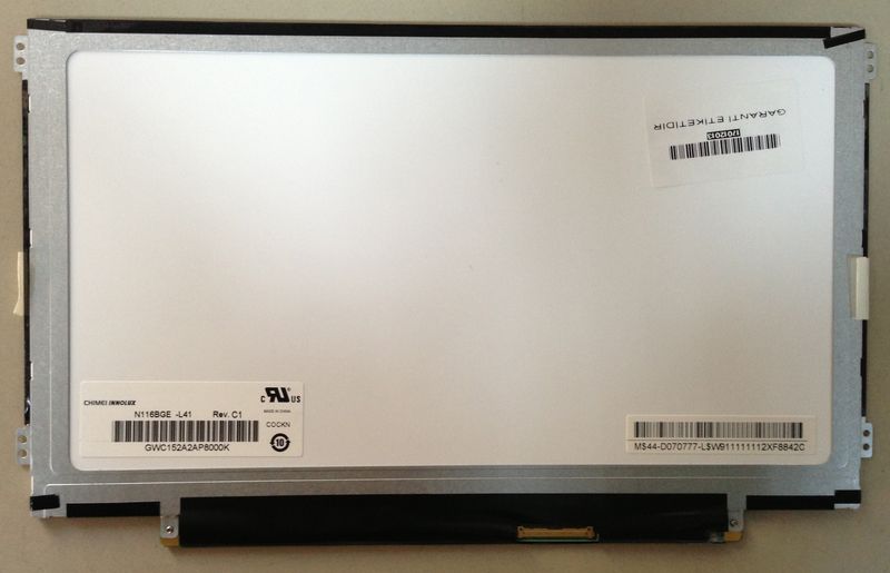 11.6” Slim Led Ekran 40 Pin Sağ (Vida yerleri yanda)