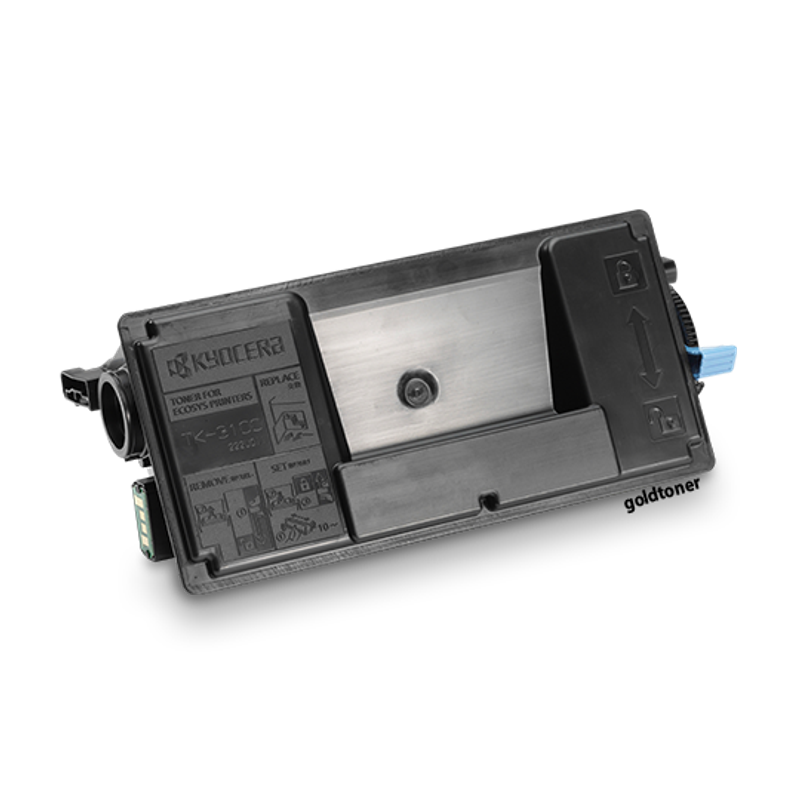 Gold Toner Kyocera TK-3100 Uyumlu Toner - Kyocera TK3100 Muadil Toneri