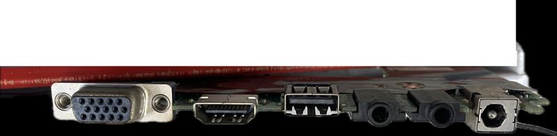 Exper I58II1 Vga, Hdmı, Usb, Ses ,Power Jack Kartı 2.El 