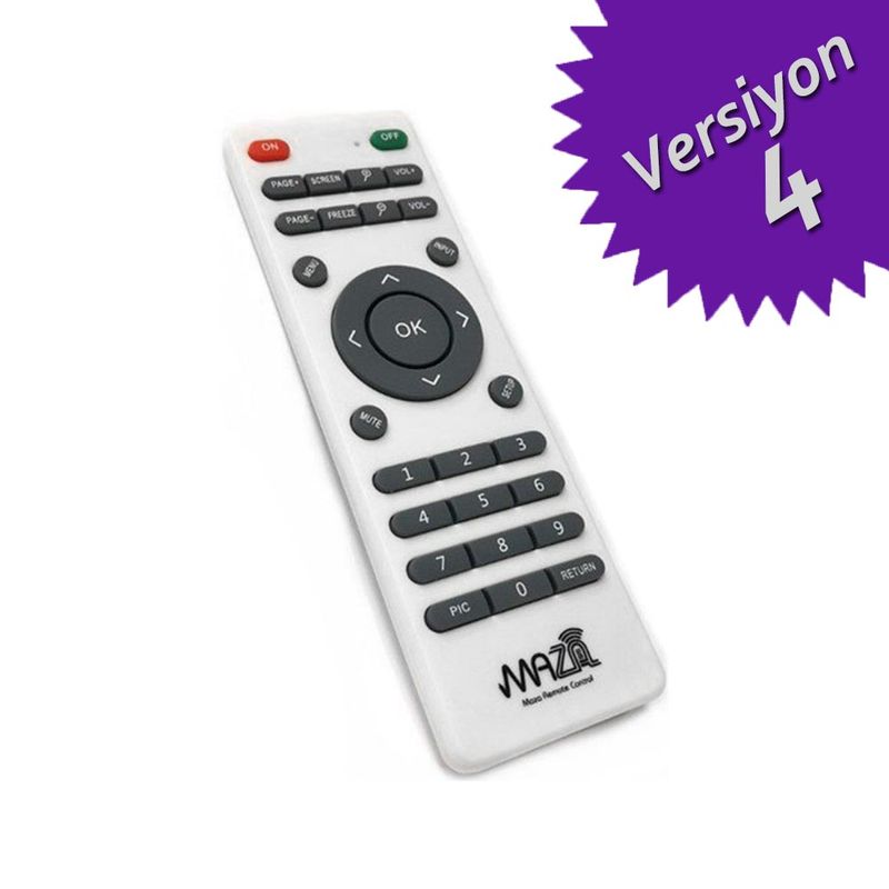 Akıllı Projeksiyon Kumandası MAZA MZ-8002-V4