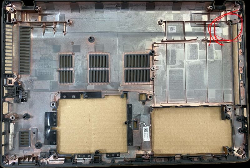 Acer Aspire E5-576 Alt Kasa 2.EL