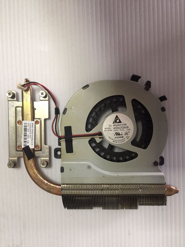 SAMSUNG  NP270E5J-K06TR CPU SOĞUTUCU BAKIR & FAN 2.EL ORJİNAL