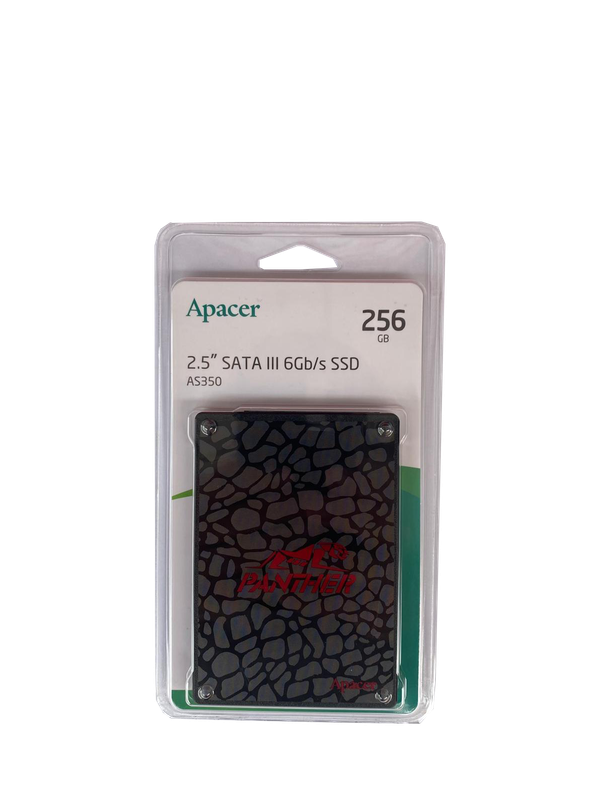 Apacer Panther AS350 256GB 560/540MB/s 2.5" SATA3 SSD Disk (AP256GAS350-1) 3 Yıl Garanti