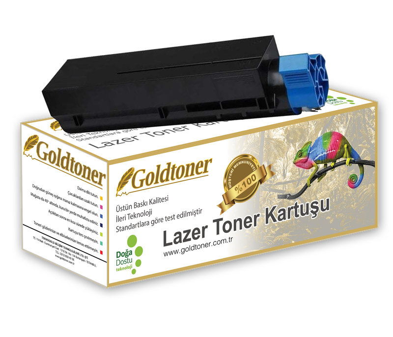 Gold Toner Oki B401, Mb441, Mb451, Mb451dn 44992404 Toner