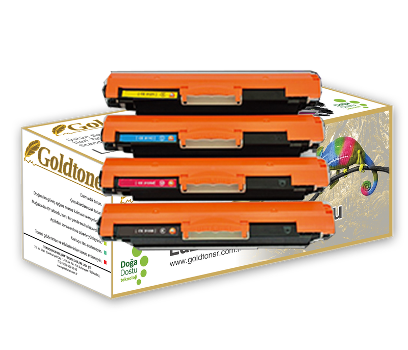 Gold Toner HP CE310, CF350, CRG 729, CRG 730, 130A, 126A Siyah Toner