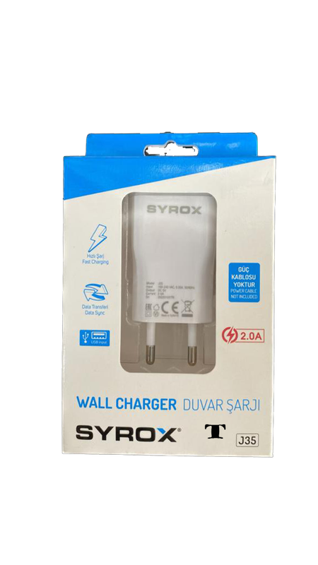 Syrox J35 Usb 2.0A Şarj Başlığı