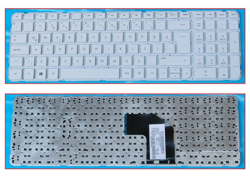 Hp G6-2000 Beyaz Klavye (OEM)